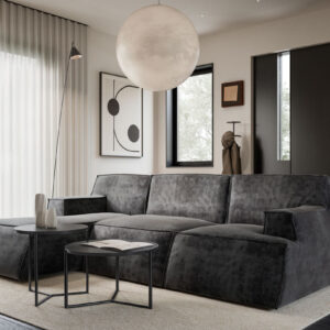 Divano moderno in velluto – Modello Urban Mood